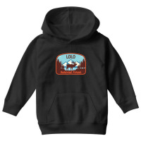 Lolo National Forest, Lolo National Forest Vintage, Lolo National Fore Youth Hoodie | Artistshot