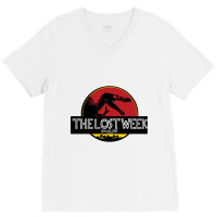 The Lost Week Jurassic Ark Ii V-neck Tee | Artistshot