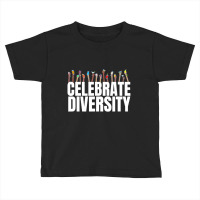 Drinking Shirts Celebrate Diversity For Bartender Toddler T-shirt | Artistshot