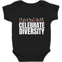 Drinking Shirts Celebrate Diversity For Bartender Baby Bodysuit | Artistshot