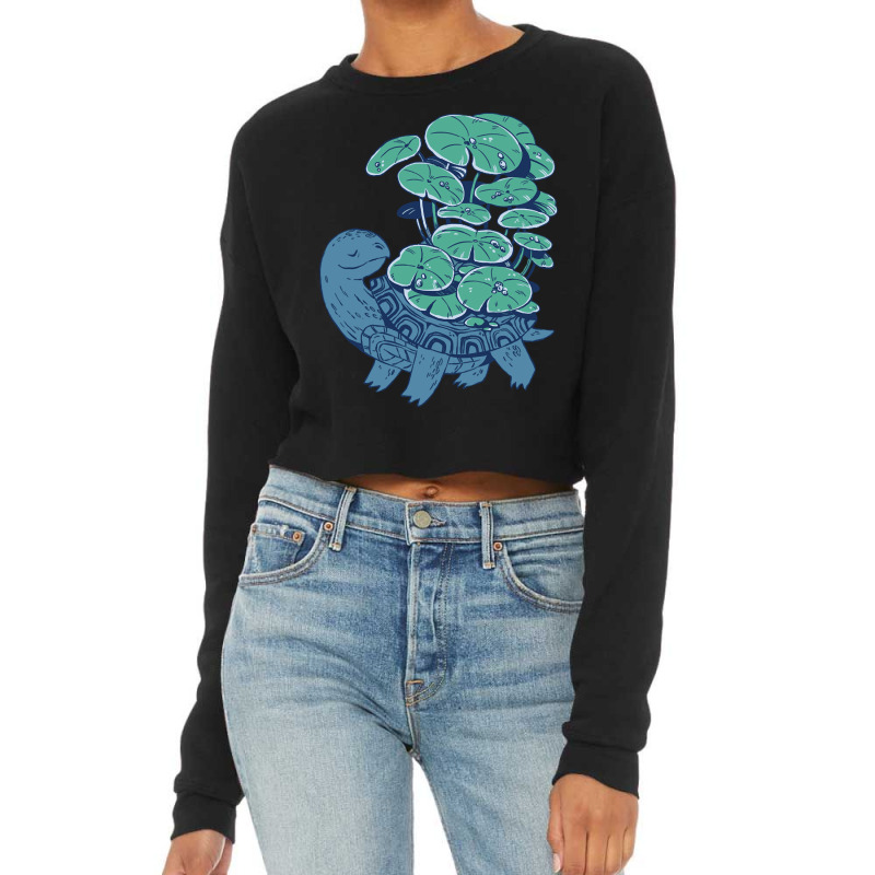 Mythical Water Turtle, Mythical Water Turtle Vintage, Mythical Water T Cropped Sweater | Artistshot