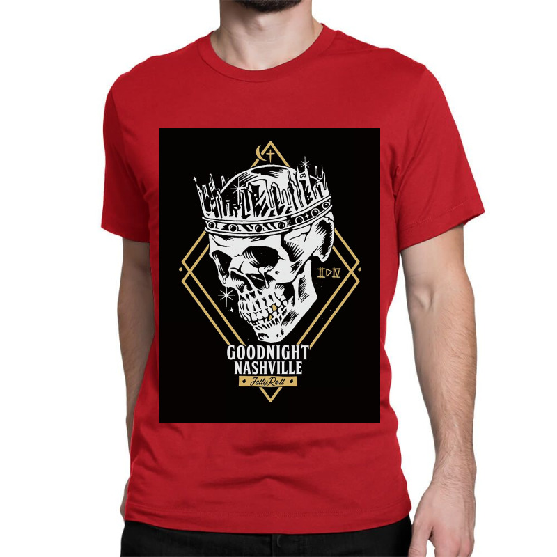 Goodnight Skull Classic T-shirt | Artistshot