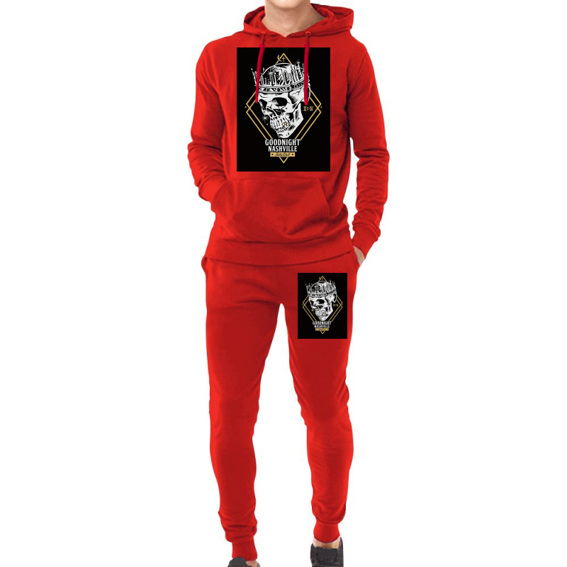 Goodnight Skull Hoodie & Jogger Set | Artistshot