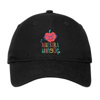 Cute Maestra Bilingue Bilingual Teacher Adjustable Cap | Artistshot