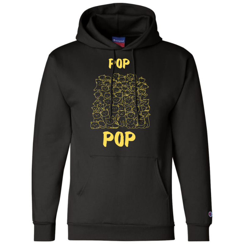 Pop Popping Ca Pop Funny Meme Champion Hoodie | Artistshot