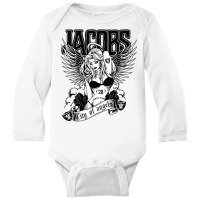 Josh Jacobs / City Of Angels Long Sleeve Baby Bodysuit | Artistshot