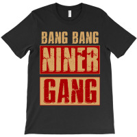 Bang Bang Niner Gang Football Cool Long Sleeve T-shirt | Artistshot