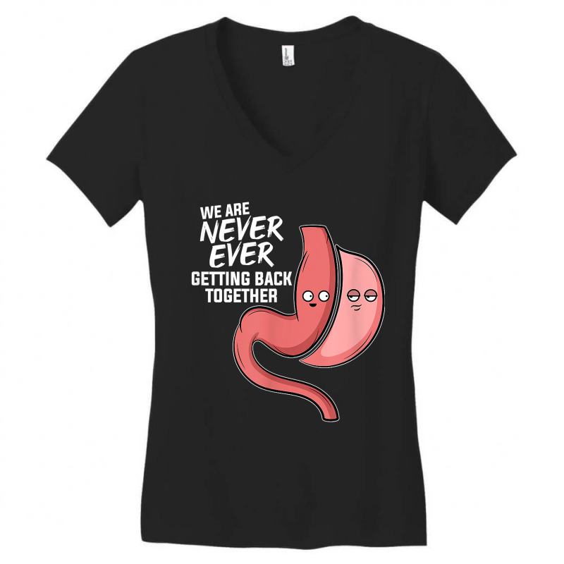 Funny Sleeve Gastric Surgery Bariatric Medical Women's V-Neck T-Shirt by OliviaStoica | Artistshot