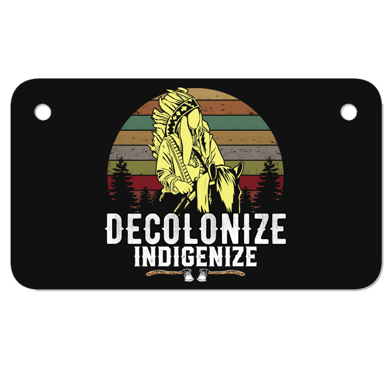 Native American, Native American Vintage, Native American Art, Native  Motorcycle License Plate | Artistshot