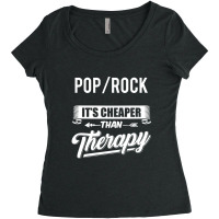 Pop Rock Novely Pop Rock Quoe Women's Triblend Scoop T-shirt | Artistshot