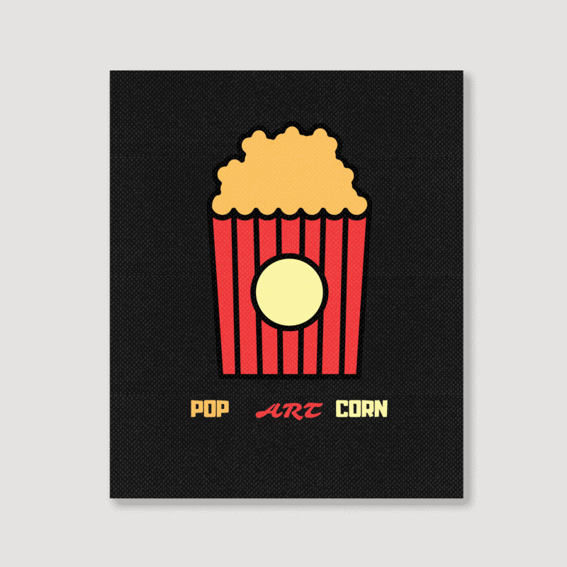 Pop Art Corn Portrait Canvas Print | Artistshot