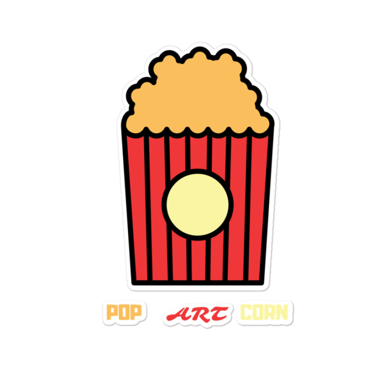 Pop Art Corn Sticker | Artistshot