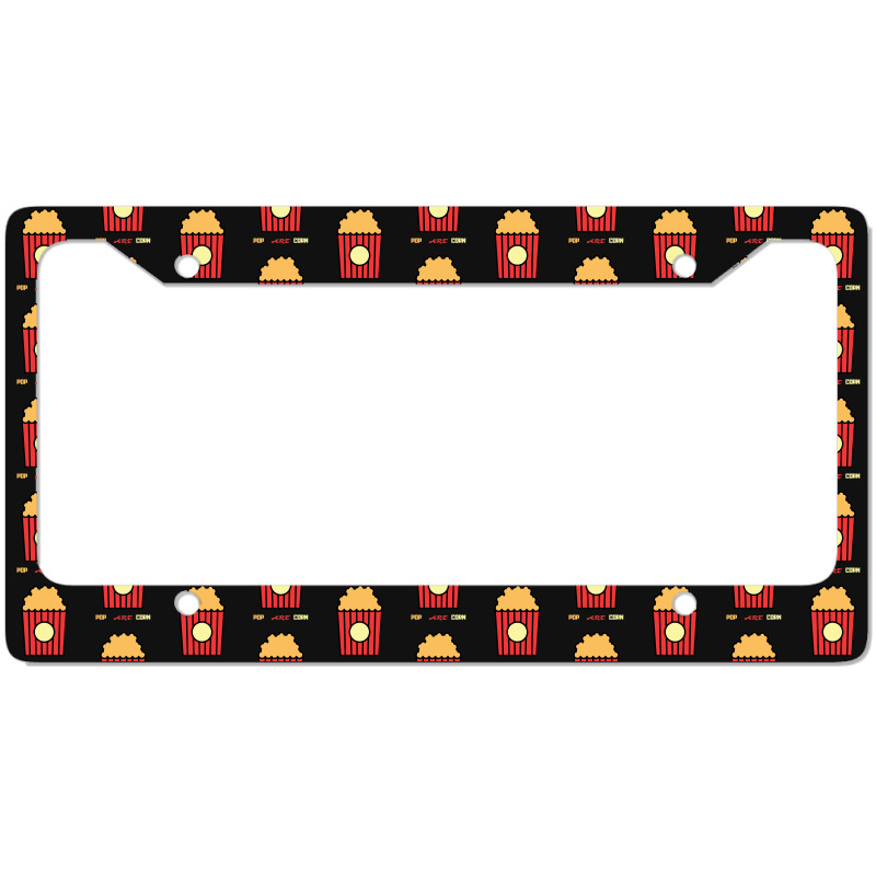 Pop Art Corn License Plate Frame | Artistshot