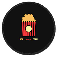 Pop Art Corn Round Patch | Artistshot