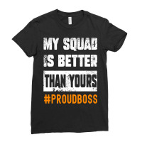 Boss Employees Appreciation Day Funny Quote Work Squad Ladies Fitted T-shirt | Artistshot