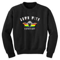 Down With Kiryuin Ragyo Youth Sweatshirt | Artistshot