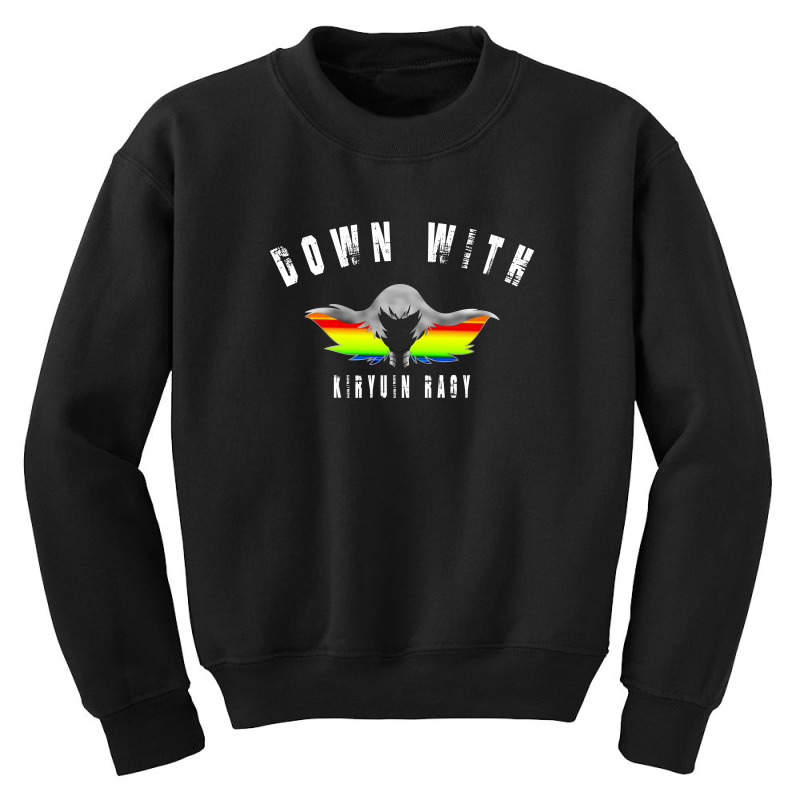 Down With Kiryuin Ragyo Youth Sweatshirt by autlu2024 | Artistshot