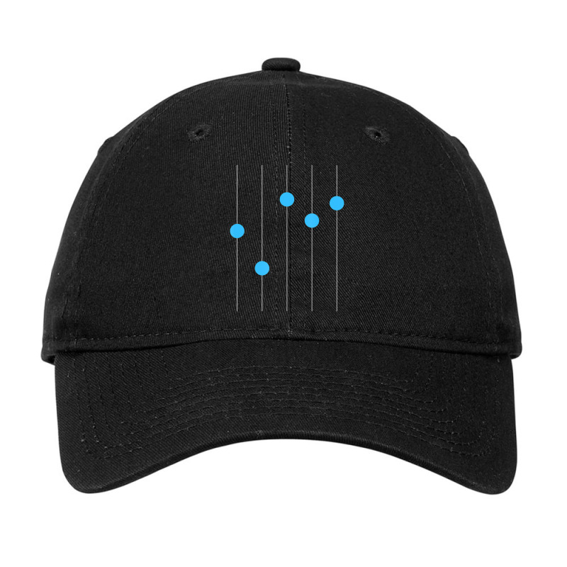 Equalizer Dubstep Minimal Techno Adjustable Cap by cm-arts | Artistshot