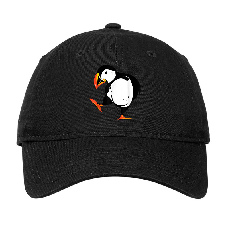 Puffin Baby Seabirds Lovers Bird Lover Iceland Funny Animal T Shirt Adjustable Cap by cm-arts | Artistshot