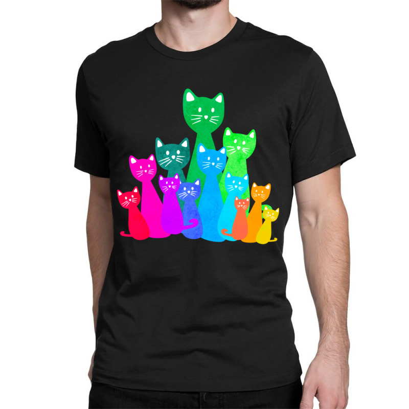 Cats Classic T-shirt by cm-arts | Artistshot