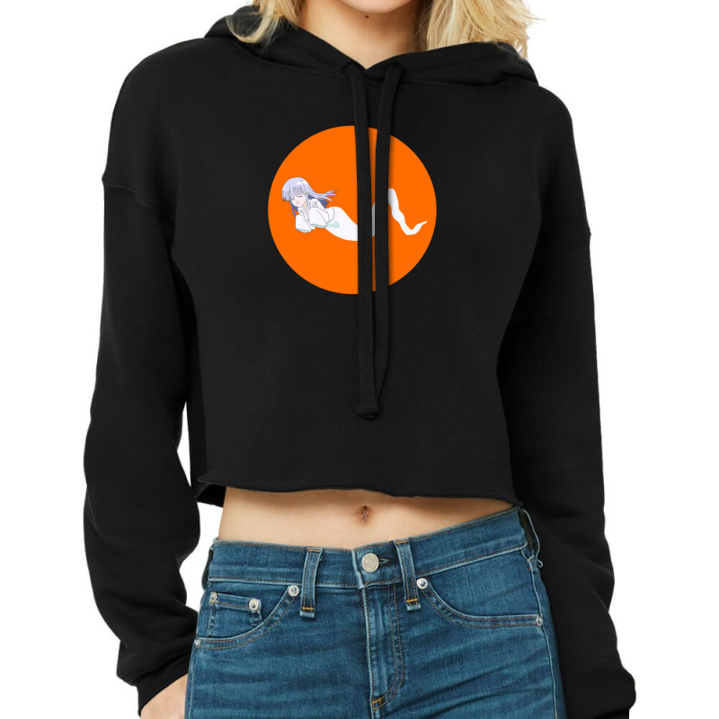 Pop Socke Anime Ghos Cropped Hoodie by cm-arts | Artistshot