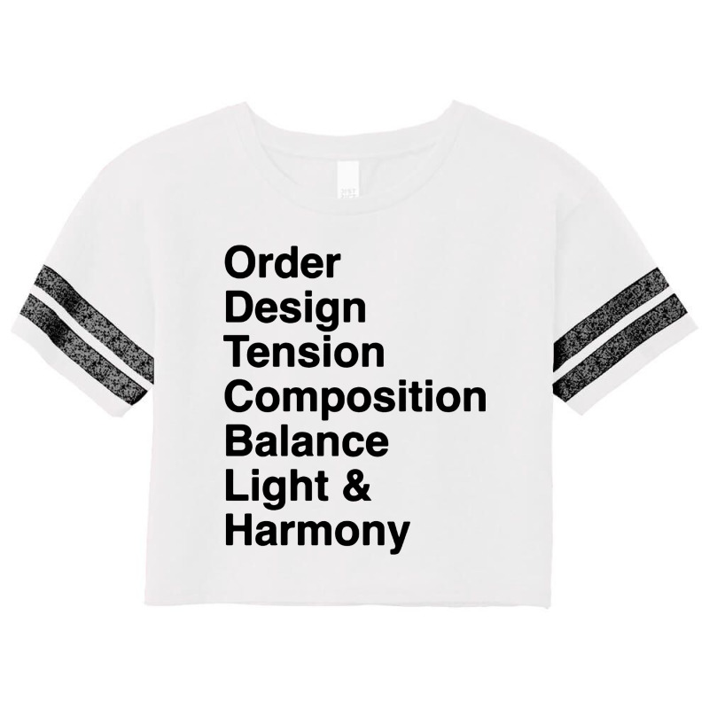 Order Design Tension Scorecard Crop Tee by fidele milio | Artistshot