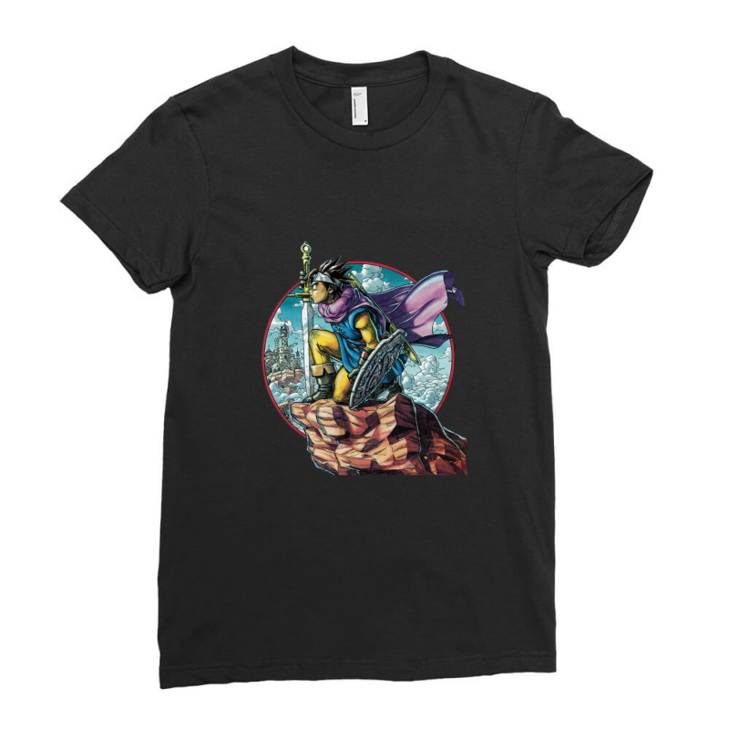 Dragon Quest Iii Ladies Fitted T-Shirt by cm-arts | Artistshot