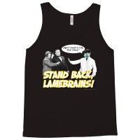 Womens Stand Back, Lamebrains! V-neck Tank Top | Artistshot