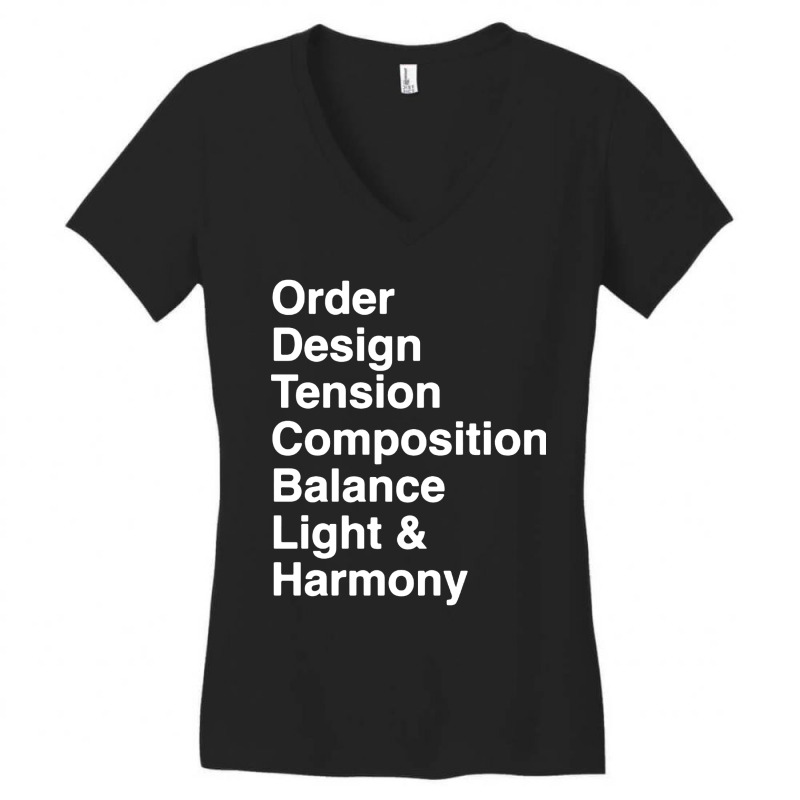 Order Design Tension Women's V-Neck T-Shirt by fidele milio | Artistshot