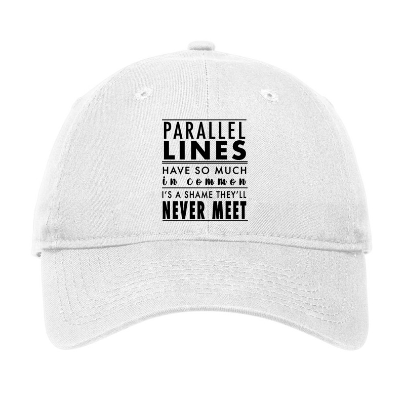 Parallel Lines Adjustable Cap by fidele milio | Artistshot