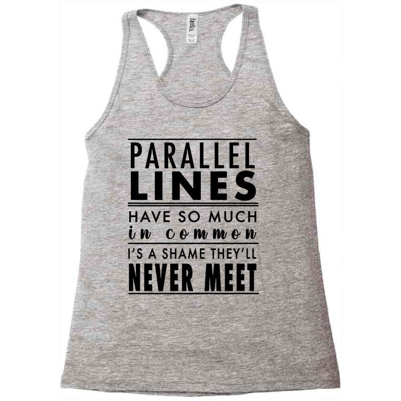 Parallel Lines Racerback Tank by fidele milio | Artistshot