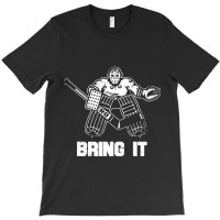 Ice Hockey Player Goalie T-shirt | Artistshot