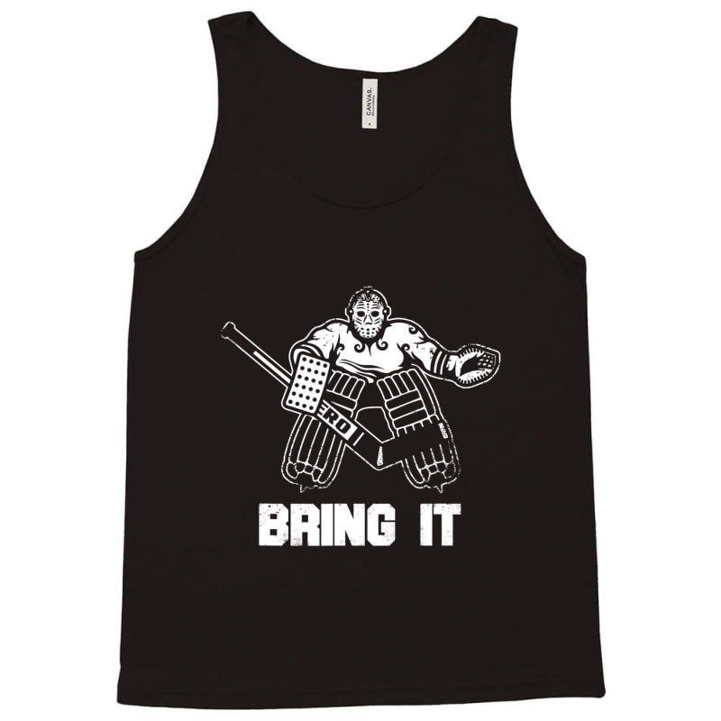 Ice Hockey Player Goalie Tank Top | Artistshot