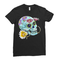 Mexican Calavera  Dia De Los Muertos  Day Of Dead T Shirt Ladies Fitted T-shirt | Artistshot