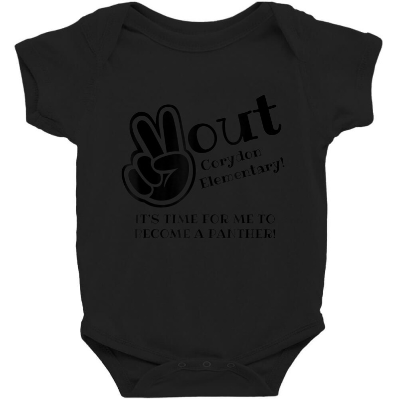 As S Peace Out Corydon Elementary Ces Baby Bodysuit | Artistshot