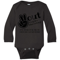 As S Peace Out Corydon Elementary Ces Long Sleeve Baby Bodysuit | Artistshot