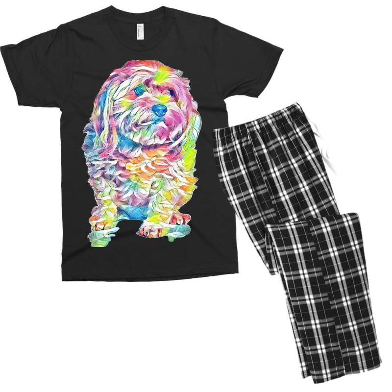 Cavachon Men's T-shirt Pajama Set by Kemnabi | Artistshot