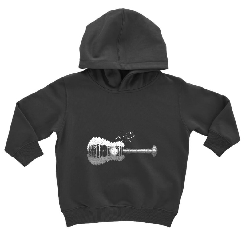 Guitar Lake Shadow Love Guitar Musician Toddler Hoodie | Artistshot