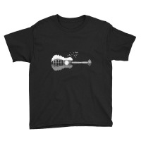 Guitar Lake Shadow Love Guitar Musician Youth Tee | Artistshot