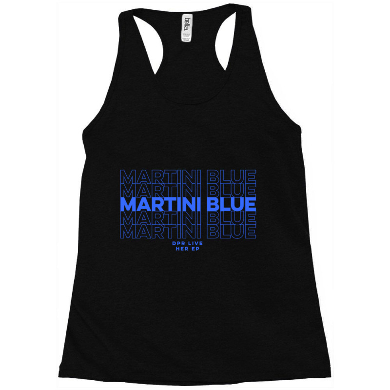 Martini Blue Dpr Racerback Tank by cm-arts | Artistshot