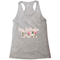 Collegiate Floral Nova Southeastern University Racerback Tank | Artistshot