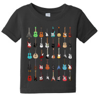 Guitar Musical Instrument (rock N Roll Tee) Baby Tee | Artistshot