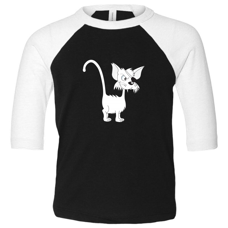 Pirate Cat Toddler 3/4 Sleeve Tee by EmarDesign | Artistshot