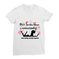 Collegiate Study Nova Southeastern University Ladies Fitted T-shirt | Artistshot