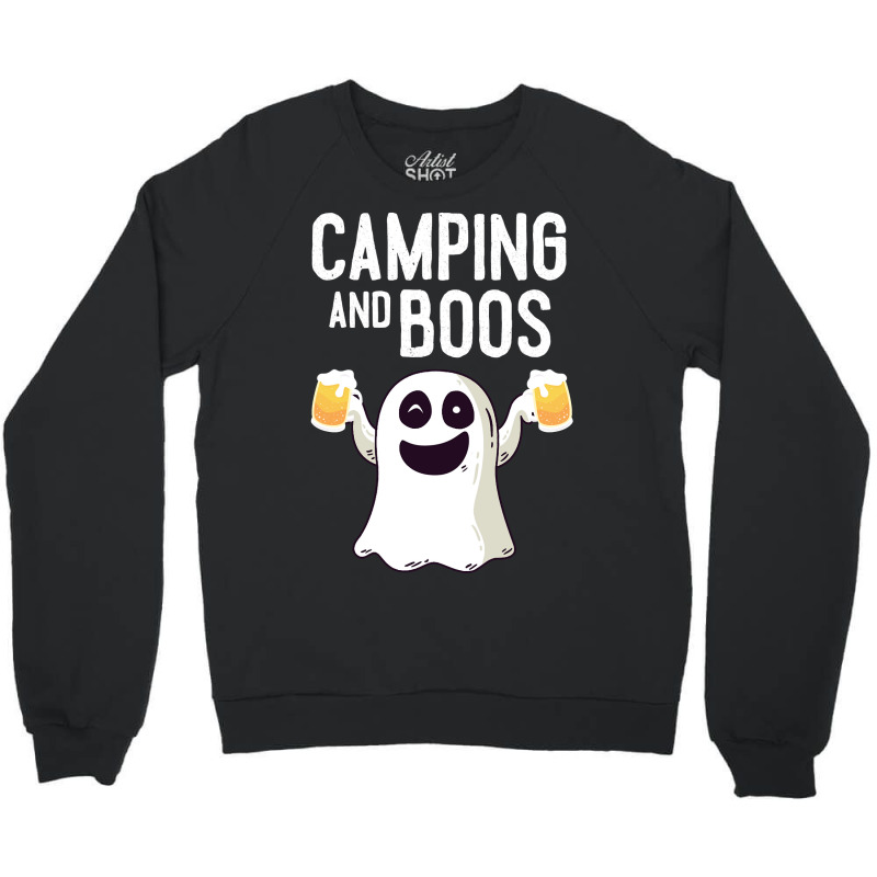 Camping And Boos Camping Halloween Costume For Men Women Crewneck Sweatshirt | Artistshot