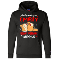 Mostly Running On Empty Heart Disease Warrior T Shirt Champion Hoodie | Artistshot