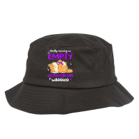 Mostly Running On Empty Leiomyosarcoma Warrior T Shirt Bucket Hat | Artistshot