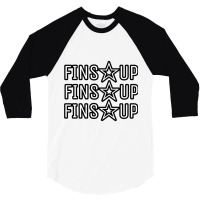 Fins Up 3/4 Sleeve Shirt | Artistshot