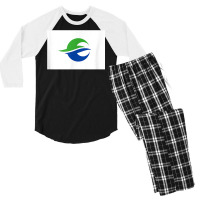 Motomiya Japan Flag T Shirt Men's 3/4 Sleeve Pajama Set | Artistshot