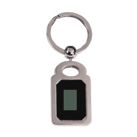 Dark Sage Green Phone Case Silver Rectangle Keychain | Artistshot